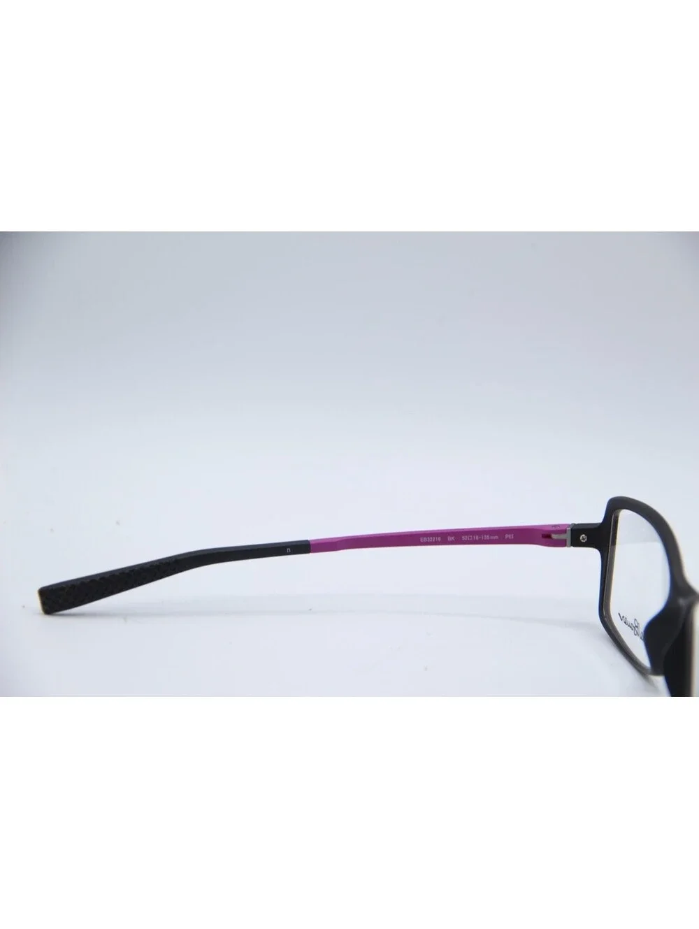 Eddie Bauer Eb32216 Bk Black Purple Authentic Eyeglasses 52-16-135